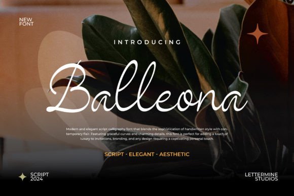 Balleona Font: Elegance for Your Creative Projects