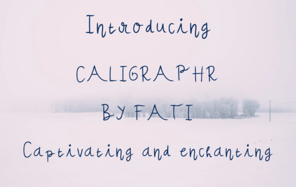 Caligraphr Font: The Whispering Script for Modern Design