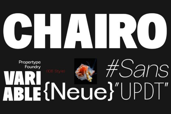 Chairo Neue Font: A Modern Sans Serif for Impactful Design