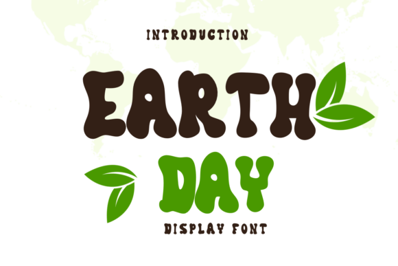 Earth Day Font: Infusing Natural Warmth into Your Designs