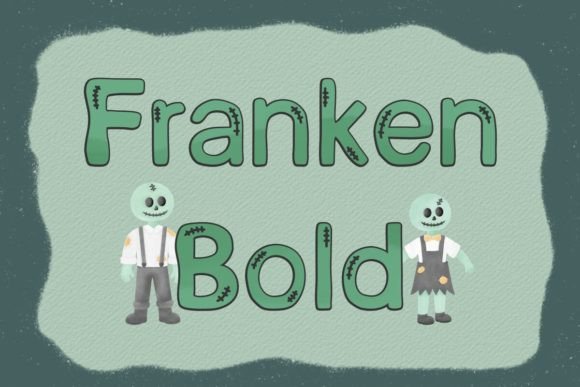 Franken Bold Font: Unleash Spooky, Striking Creativity