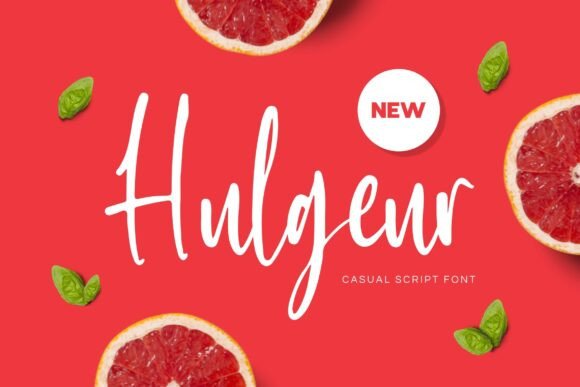 Helguer Font: Bouncy Script for Modern Branding