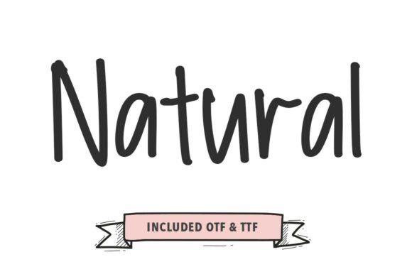 Natural Font: Embracing Organic Simplicity in Modern Design