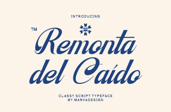 Remonta Del Caido Font: Elegance and Resilience in Every Stroke