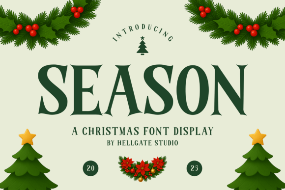 Season Font: Elegance for Your Holiday Projects