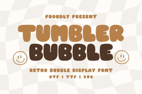 Tumbler Bubble Regular Font: Your Go-To for Joyful Design