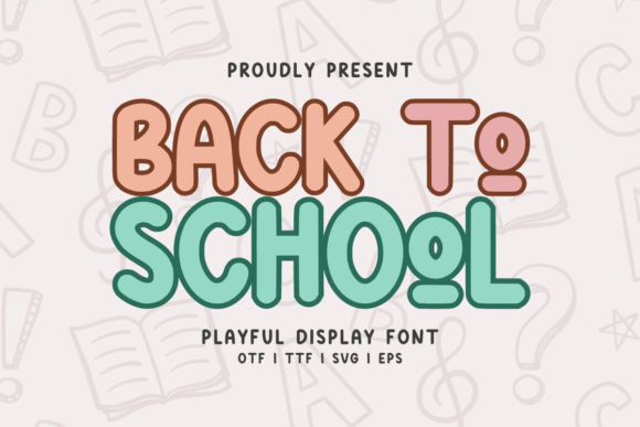Unlock Creative Energy with the Back to School Regular Font